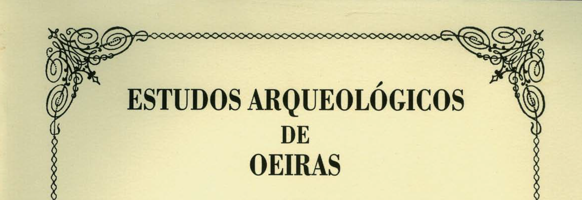 Estudos Arqueológicos de Oeiras, 7