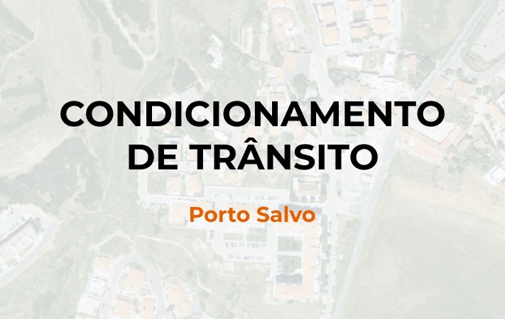 Pavimentação da Rua da Igreja, em Porto Salvo